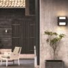 Philips 16459/93/16 Arbour LED Nástěnné venkovní světlo | Teplá bílá | 2x4,5W | Černá
