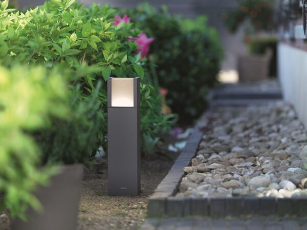 Philips 16462/93/16 Arbour LED Zahradní sloupkové světlo | Teplá bílá | 6W | Černá
