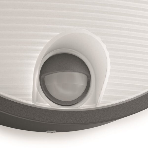 Philips 16456/93/16 Capricorn LED Nástěnné venkovní světlo | Teplá bílá | 6W | Černá