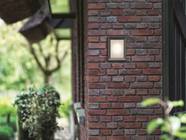 Philips 17293/93/16 LED Nástěnné venkovní světlo | Teplá bílá | 6W | Černá | 4