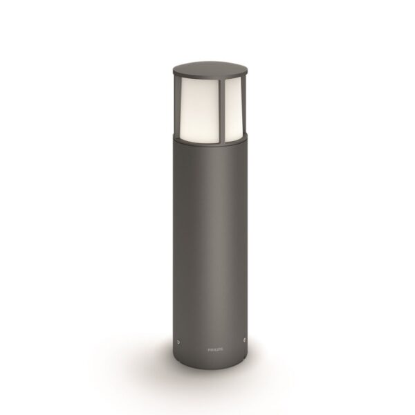 Philips 16466/93/16 Stock LED venkovní svítidlo | Teplá bílá | 6W | Černá