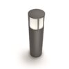 Philips 16466/93/16 Stock LED venkovní svítidlo | Teplá bílá | 6W | Černá
