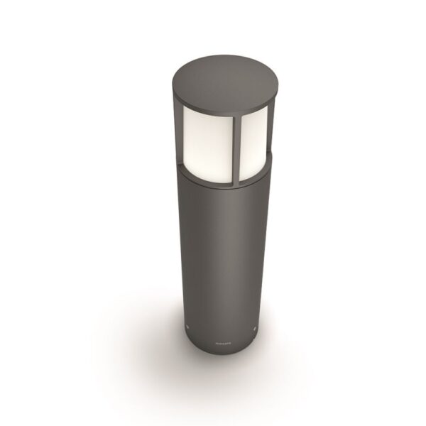 Philips 16466/93/16 Stock LED venkovní svítidlo | Teplá bílá | 6W | Černá