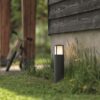 Philips 16466/93/16 Stock LED venkovní svítidlo | Teplá bílá | 6W | Černá