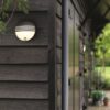 Philips 17297/30/16 Yarrow LED Nástěnné venkovní světlo | Teplá bílá | 6W | Černá