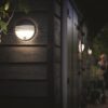 Philips 17297/30/16 Yarrow LED Nástěnné venkovní světlo | Teplá bílá | 6W | Černá