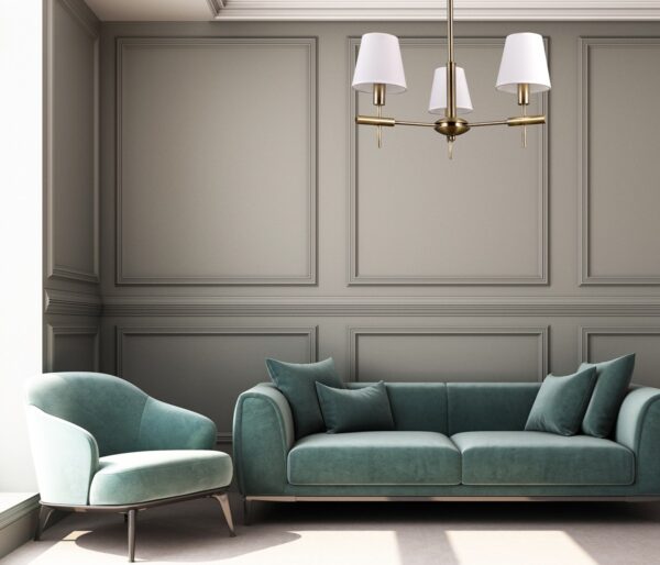 Italux 5900644433736 Lustr | E14 | Bílá