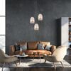 Italux 5900644435549 Lustr | E27 | Barevný kov | Zlatá