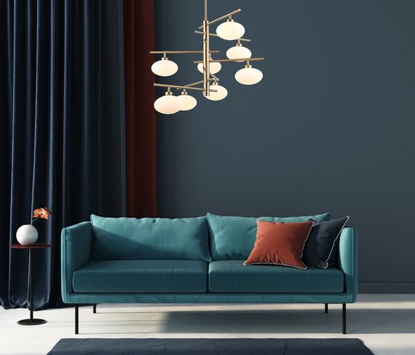 Italux 5900644437635 LED stropní svítidlo | 6X25W | Bílá