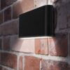 Palnas 9966001449 Mario LED Nástěnné venkovní světlo | Teplá bílá | Bílá | 2x5W