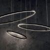 Ideal lux 229492 Oracle Slim LED stropní svítidlo | Teplá bílá | 30W | Černá