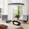 Palnas 9962000923 Niki LED stropní svítidlo | Teplá bílá | Bílá | 48W