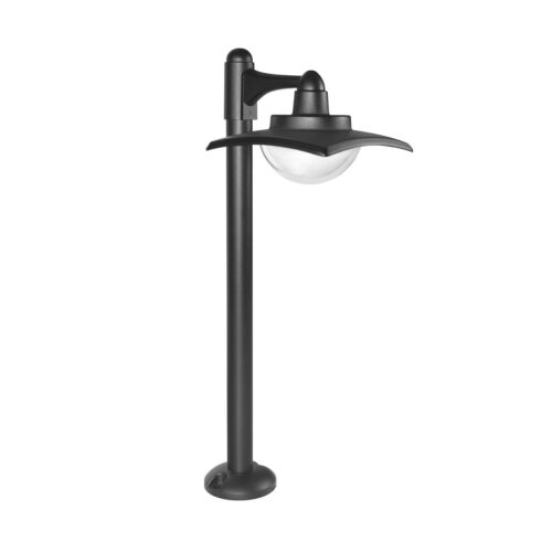 Italux 5902854535446 LED Zahradní sloupkové světlo | Teplá bílá | 9W | Černá