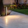 Italux 5902854534708 LED Zahradní sloupkové světlo | Teplá bílá | 12W | Černá