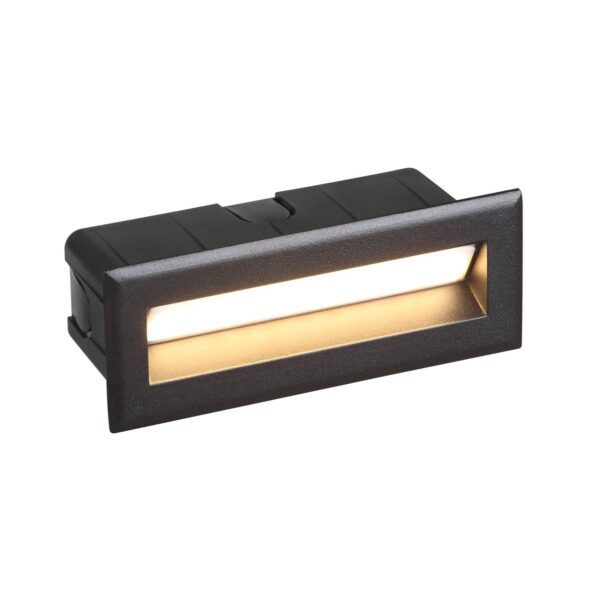Italux 5902854534890 LED venkovní svítidlo | Teplá bílá | 5W | Černá