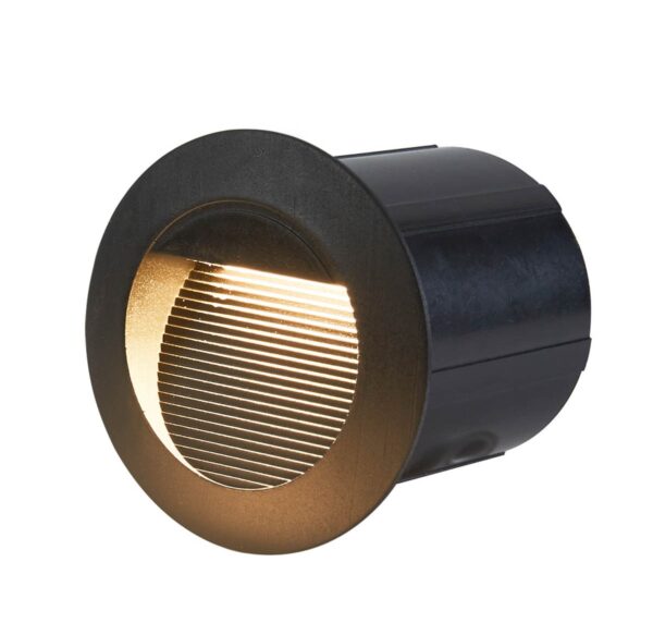 Italux 5902854534869 LED venkovní svítidlo | Přírodní bílá | 3W | Černá