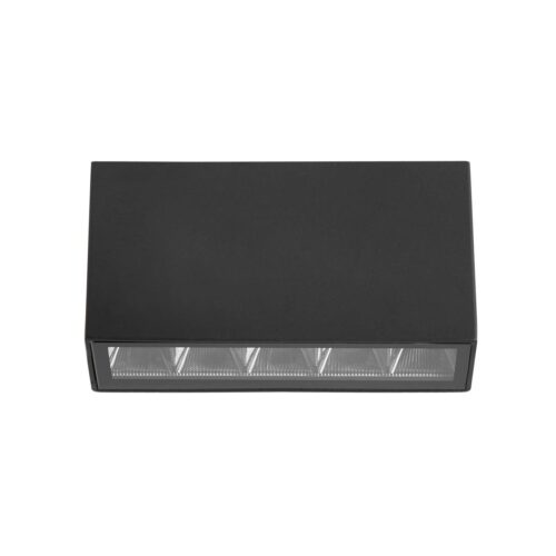 Italux 5902854534548 LED Stropní venkovní světlo | Přírodní bílá | 5W | Černá