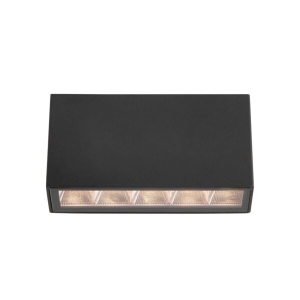 Italux 5902854534531 LED Stropní venkovní světlo | Teplá bílá | 5W | Černá