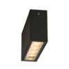 Italux 5902854534531 LED Stropní venkovní světlo | Teplá bílá | 5W | Černá