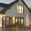 Italux 5902854535330 LED Nástěnné venkovní světlo | Přírodní bílá | 2,9W | Černá