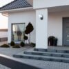 Italux 5902854535200 LED Nástěnné venkovní světlo | Teplá bílá | 12W | Černá