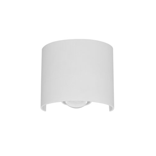 Italux 5902854534432 LED Nástěnné venkovní světlo | Teplá bílá | 2W | Bílá