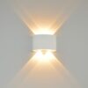 Italux 5902854534456 LED Nástěnné venkovní světlo | Teplá bílá | 4W | Bílá