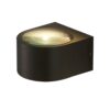 Italux 5902854534494 LED Nástěnné venkovní světlo | Teplá bílá | 5W | Černá