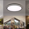 Philips 8719514432048 Ozziet LED stropní svítidlo | Přírodní bílá | 22W | Černá