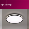 Philips 8719514431966 Ozziet LED stropní svítidlo | Přírodní bílá | 18W | Černá