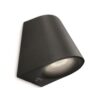 Philips 17287/30/16 Virga LED Nástěnné venkovní světlo | Teplá bílá | 4W | Černá