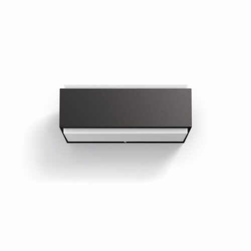 Philips 16487/93/P0 Stratosphere LED Nástěnné venkovní světlo | Teplá bílá | 2x4,5W | Šedá