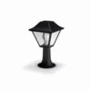 Philips 16496/30/PN Alpenglow Zahradní sloupkové světlo | E27 | Černá