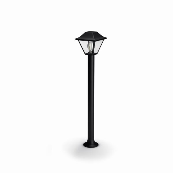 Philips 16497/30/PN Alpenglow Zahradní sloupkové světlo | E27 | Černá