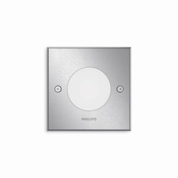 Philips 17356/47/P0 Crust LED venkovní svítidlo | Teplá bílá | 3W | Kov | Nerez