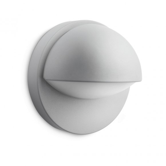Philips 16245/87/16 Nástěnné venkovní světlo | E27 | Šedá