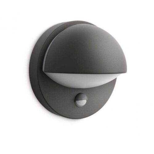 Philips 16246/93/16 Nástěnné venkovní světlo | E27 | Černá