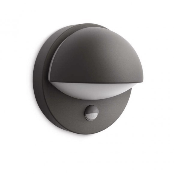 Philips 16246/93/16 Nástěnné venkovní světlo | E27 | Černá