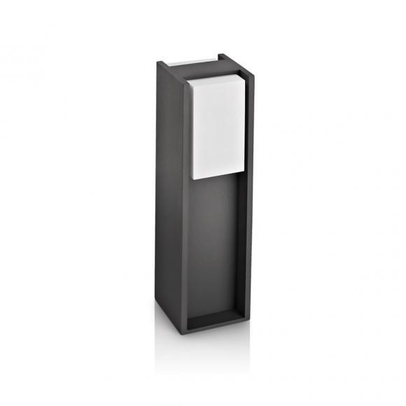 Philips 16353/93/PN Zahradní sloupkové světlo | E27 | Černá | 1