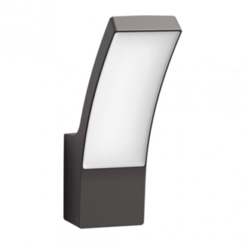 Philips 8719514417694 Splay LED Nástěnné venkovní světlo | Teplá bílá | Černá | 12W