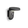 Philips 8719514476837 Tyla LED Nástěnné venkovní světlo | Teplá bílá | Černá | 9W