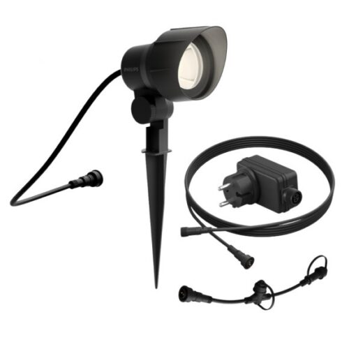 Philips 8719514477216 Gardenlink LED Zahradní sloupkové světlo | Teplá bílá | Černá | 24W
