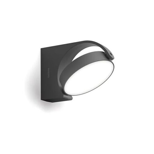 Philips 8719514477254 Mimosa LED Nástěnné venkovní světlo | Teplá bílá | Černá | 7W