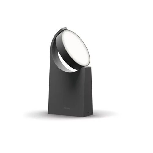 Philips 8719514477315 Mimosa LED Zahradní sloupkové světlo | Přírodní bílá | Černá | 7W