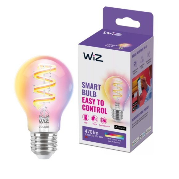 Philips 8720169072176 Smart LED Smart žárovka E27 | RGB | Variabilní | 6,3W