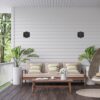 Italux 5900644431596 LED Nástěnné venkovní světlo | Přírodní bílá | Černá | 10W