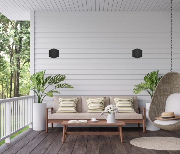Italux 5900644431596 LED Nástěnné venkovní světlo | Přírodní bílá | Černá | 10W
