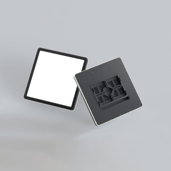 Italux 5902854537617 LED Přisazené stropní svítidlo | Variabilní | 22W | Černá