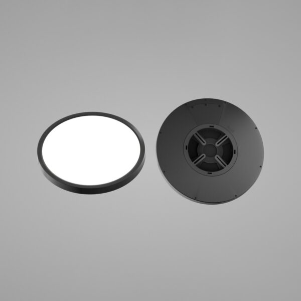 Italux 5902854537457 LED Přisazené stropní svítidlo | Variabilní | 36W | Černá