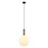 Italux 5900644430773 Lustr | E27 | Barevný kov | Bílá | Bronz | Černá